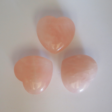 Rose Quartz Heart