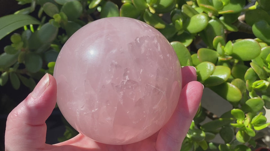 Rose Quartz Sphere