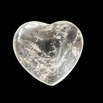 Clear Quartz Heart - A Grade