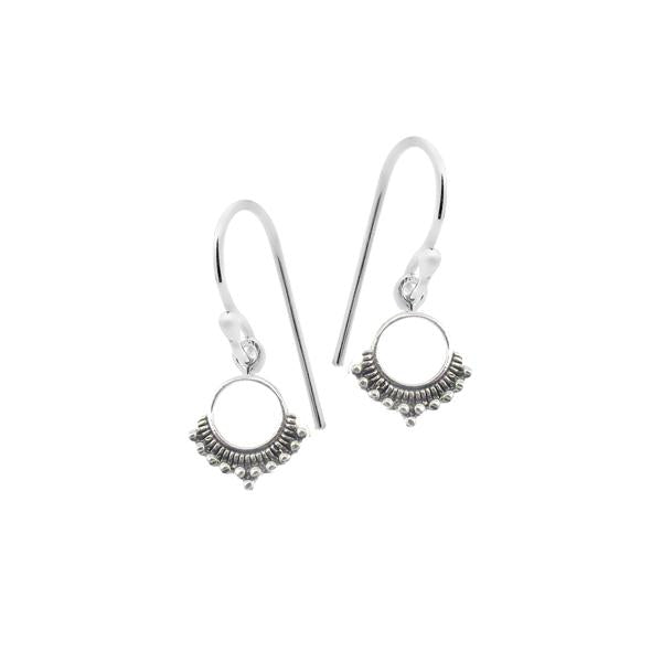 Sterling Silver Bohemian Collection Earrings - 2.5cm Drop