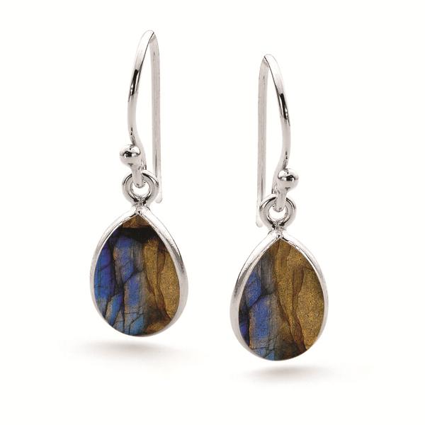 Labradorite Teardrop Earring