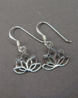 Lotus Leaf Drop Earring