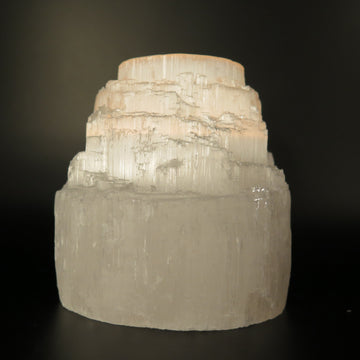 Selenite Castle Tealight Holder