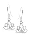 Lotus Leaf Drop Earring