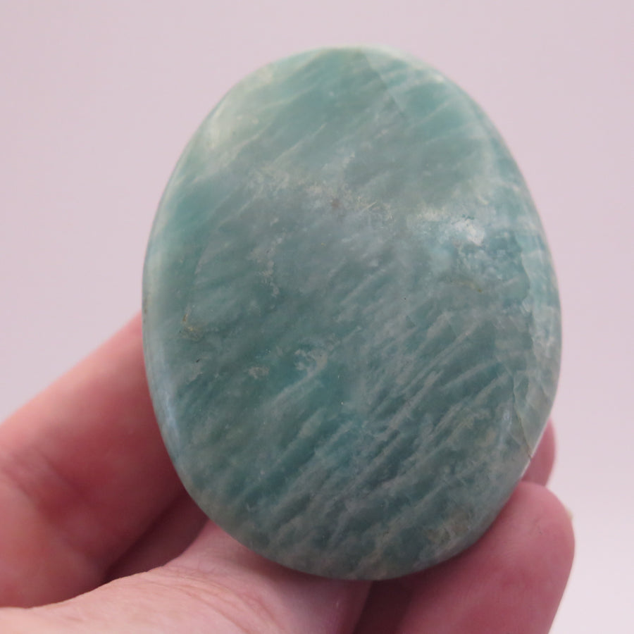 Amazonite Palm Stone