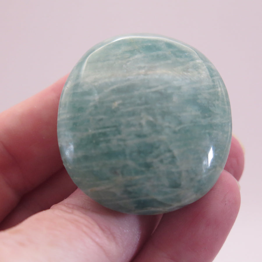 Amazonite Palm Stone