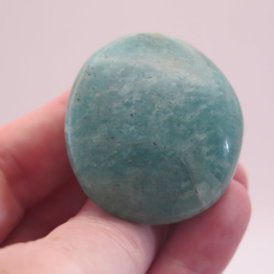 Amazonite Palm Stone