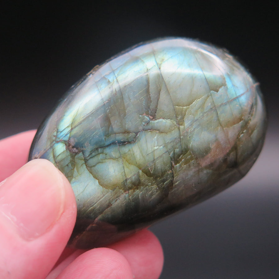 Labradorite Palm Stone