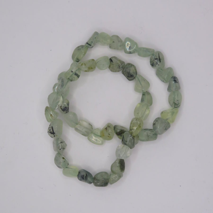 Prehnite Nugget Bracelet