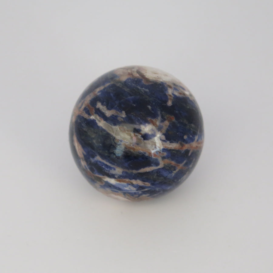 Pictured is sodalite sphere 1